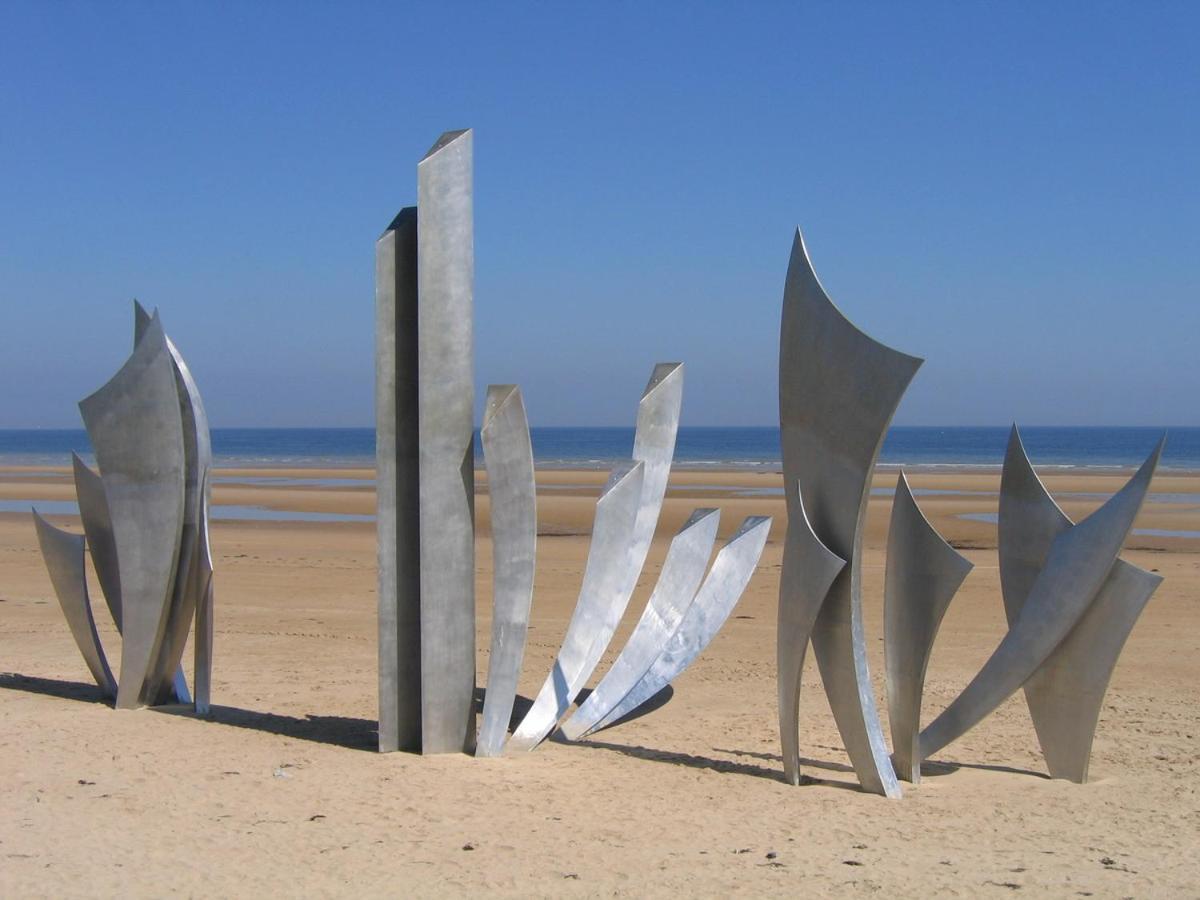 Studio Vargas Avec Jardin - Omaha Beach Colleville-sur-Mer Exterior photo